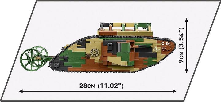 Produktbild Cobi Historical Collection Great War British Tank Mark I Male no C.19