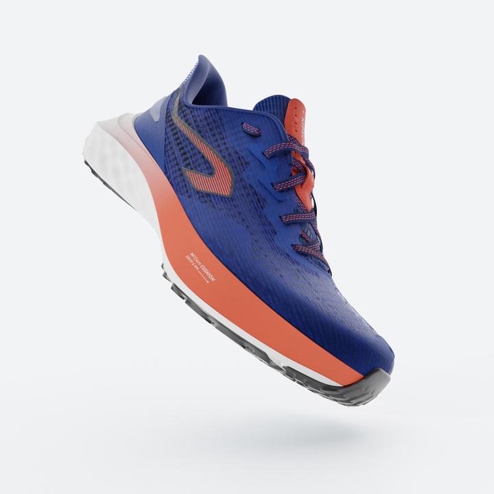 Image du produit Kiprun Chaussures de running Enfant - K500 FAST bleu indigo rouge (34)