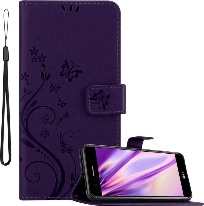 Produktbild Cadorabo Flower Book Cover (LG K10)