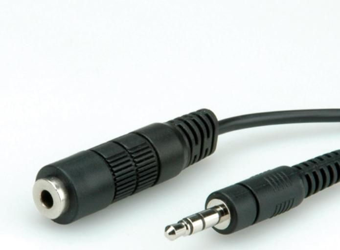 Roline Stereo-Klinke Verlängerung (10 m, 3.5mm Klinke (AUX))