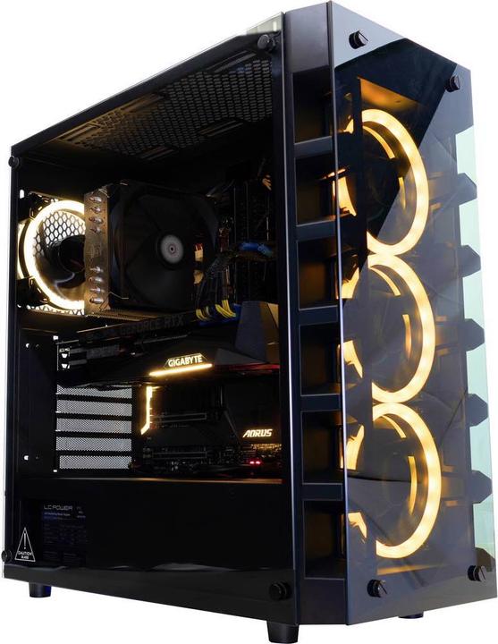 Actual product image LC-Power Gaming 709B Solar System X (mATX, Mini-ITX, ATX)