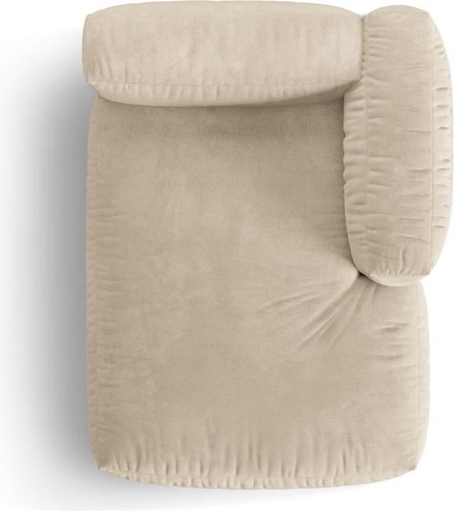 Image du produit Micadoni Chaise longue modulable droite, "Martina", 1 Place, 176x123x75 Fabriqué en Europe (Chaise longue)