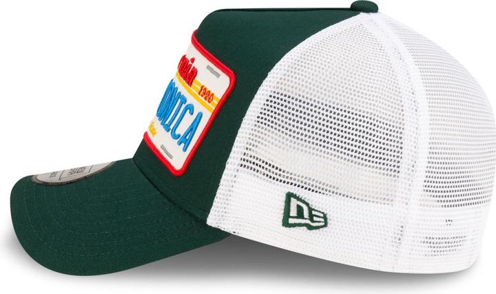 Produktbild New Era Adjustable A-Frame Trucker Cap - SANTA MONICA green