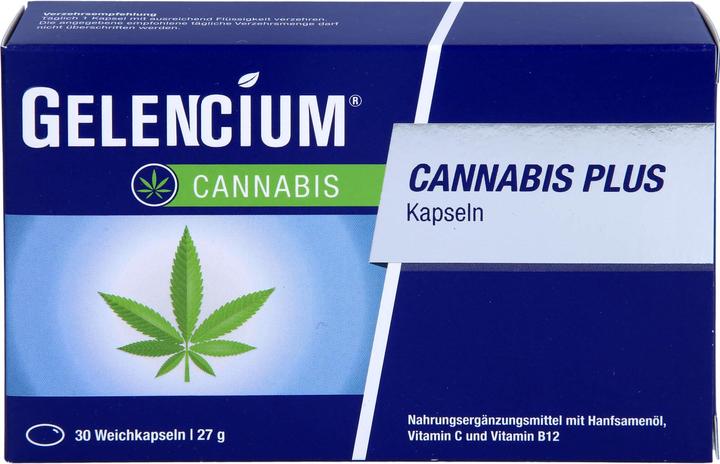 Actual product image Gelencium Cannabis Plus (30 Piece, Capsules, 27 g)