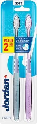 Actual product image Jordan TEETH & GUMS cepillo dental #suave 2 uds (Soft, 2 x)