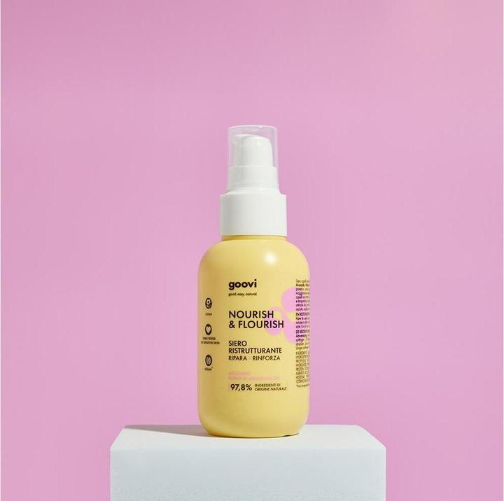 Actual product image Goovi NOURISH & FLOURISH Haarserum restrukturierend 100 ml (100 ml)