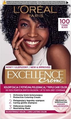 Image du produit L'Oréal Paris L'Oréal Excellence Crème Teinture pour cheveux 1ack (1 noir)