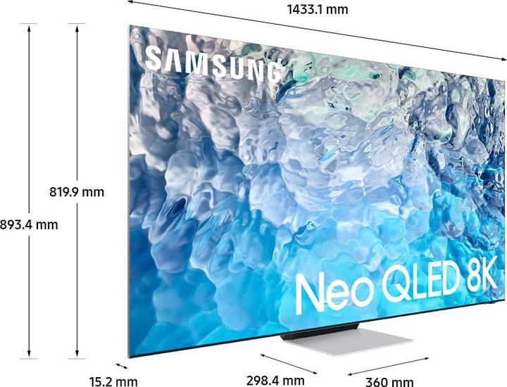 Image du produit Samsung QE65QN900BT (65", QN900B, NeoQLED, 8K, 2022)
