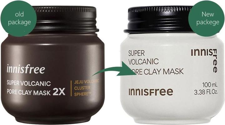 Actual product image Innisfree Super Volcanic Pore Clay Mask (100 ml)
