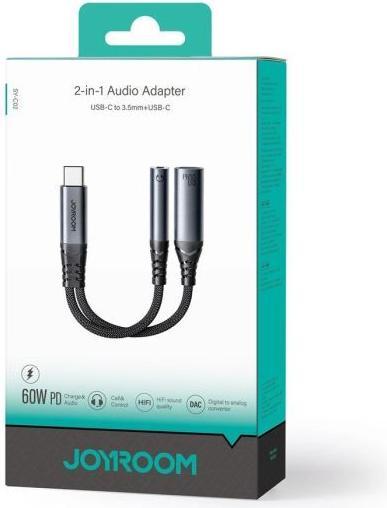 Produktbild Joyroom SY-C02 (USB Typ C, USB Typ C, 3.5mm Buchse)