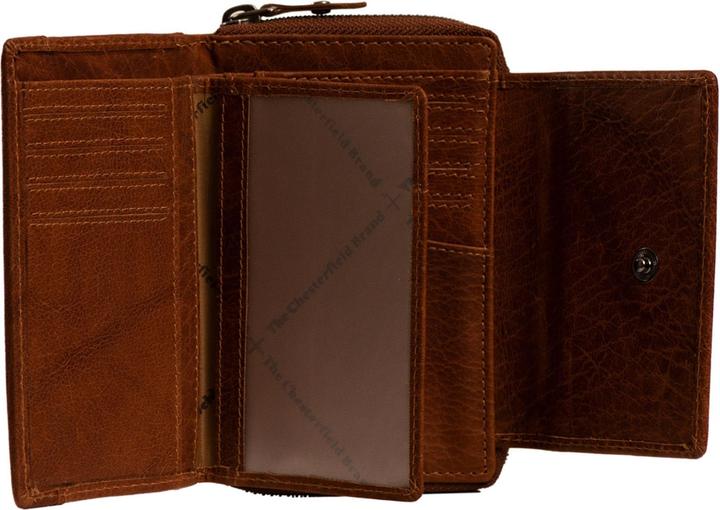 Image du produit The Chesterfield Brand Antique Buff Portefeuille en cuir avec protection RFID 14.5 cm
