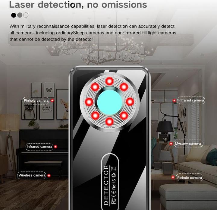 Actual product image Swissdetector Hidden camera detector