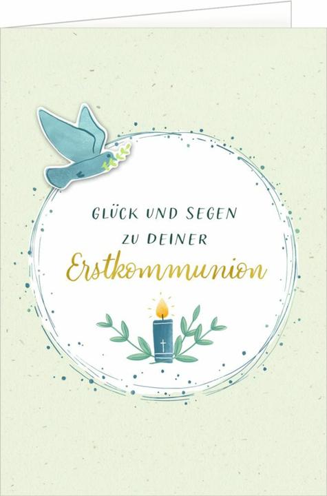 Produktbild Grusskarten-Set-Glückwünsche.Kommunion