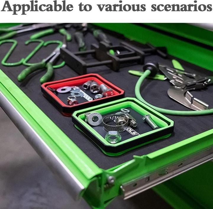 Produktbild König Design Magnetschale faltbar Magnethalter Magnetteller Montageschale Werkzeugschale KFZ
