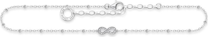 Thomas Sabo Infinity Silber Fusskette (925er Silber, 27 cm)