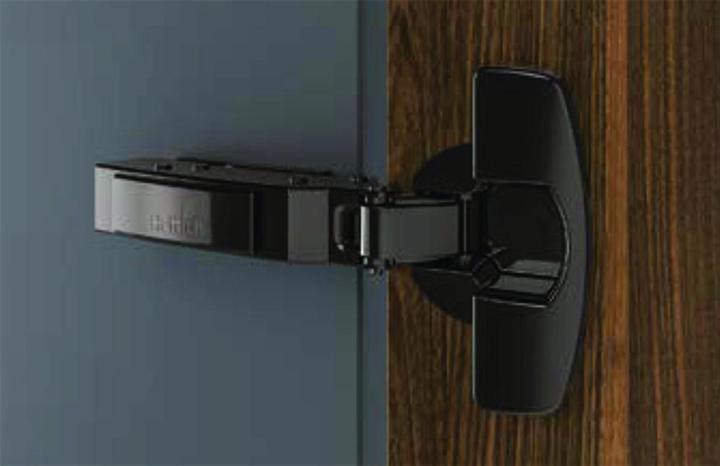 Actual product image Hettich Thick-door cup hinges Sensys 8661, corner, center and inlying