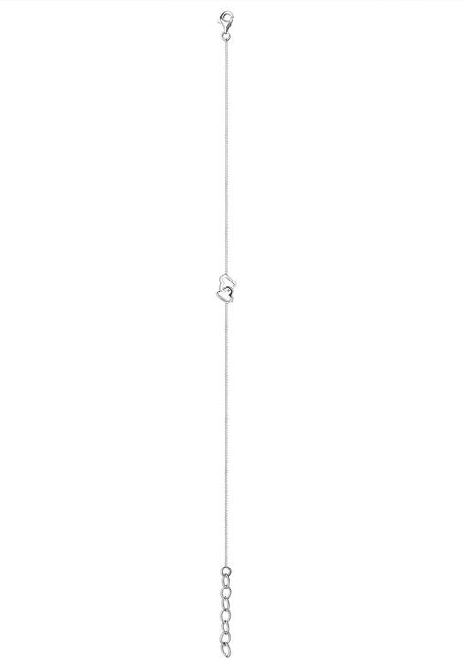 Immagine prodotto Elli Gioielli per piedi Cuore Amore Spiaggia Infinita Argento 925 (25 cm, Argento 925)