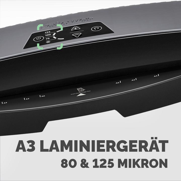 Immagine prodotto Fellowes Calibro del laminatore A3 (125 µm, A3)