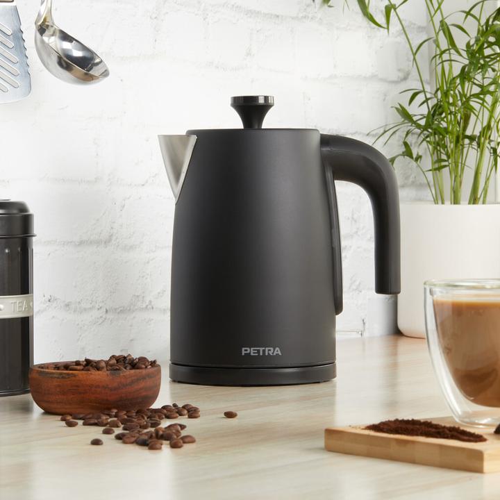 Actual product image Petra PT5632MBLKVDE 3KW Kettle matte black (1.70 l)