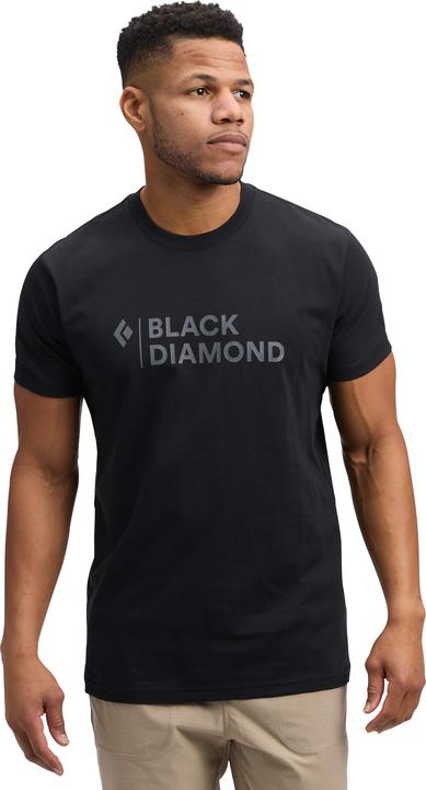 Actual product image Black Diamond M Mini Stacked Ss Tee (M)