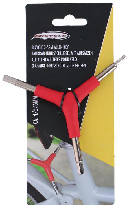 Bicycle Gear Bike 3-arm hex key set 4-5-6mm