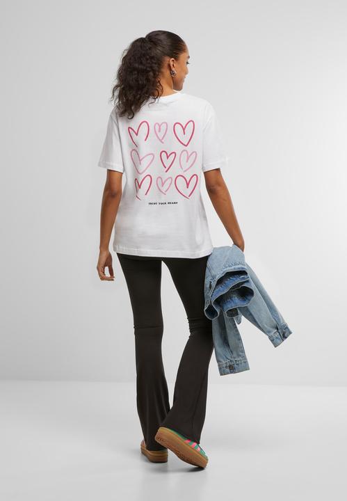 Actual product image Mister Tee MisterTee Ladies Always Trust Your Heart Tee - 188137 (XL)