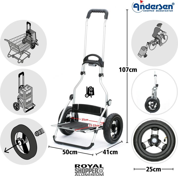 Actual product image Andersen Royal Shopper Hydro 2.1