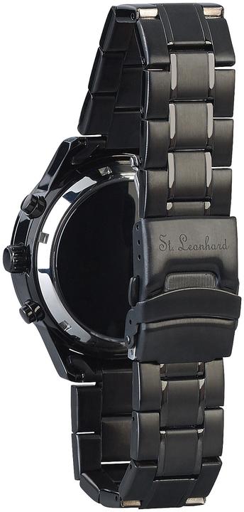 Produktbild St. Leonhard Herren-Funk-Armbanduhr, Solarbetrieb