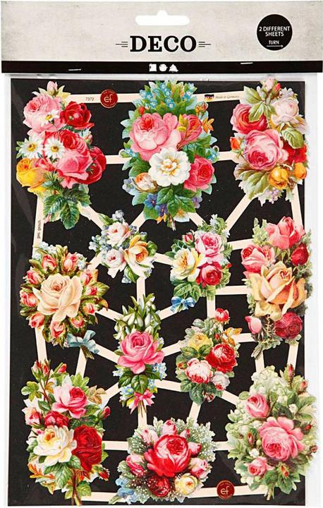 Produktbild Creativ Company Vintage-Glanzbilder "Blumengruss" (1 x)