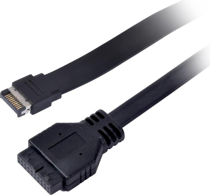 Produktbild Silverstone SST-G11313530-RT - USB Type C, USB3.1 Gen.2 Upgrade kit for chassis (0.81 m, USB 3.0, USB 3.1)