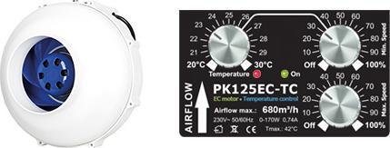 Image du produit Prima Klima Rohr-Ventilator EC 125
