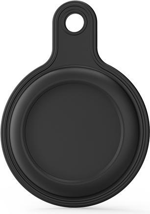 Actual product image Ueli Express Silicone key fob holder for Apple AirTag Black Budget