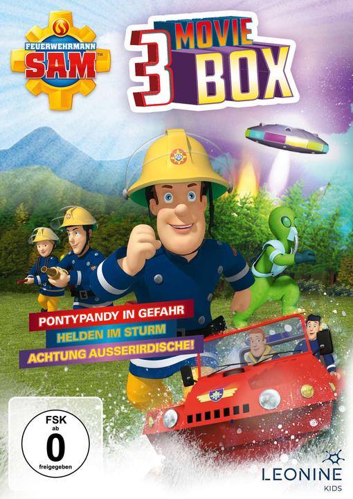 Produktbild Feuerwehrmann Sam - Movie-Box 1 (DVD, 2023, Deutsch)