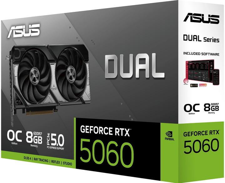 Produktbild ASUS Dual GeForce RTX 5060 OC (8 GB)