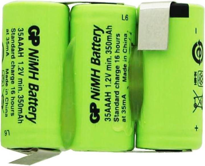 Actual product image AccuCell Battery Dogtra Receiver 200, NCP-600, NCP-410, NCP-620, NCP-800, NCP-1800 NC (1 pcs., 1/2 AAA, 350 mAh, Rechargeable battery)