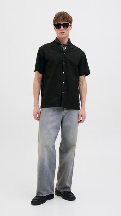 Actual product image Jack & Jones Jorsummer Luke Anglaise Resort Shirt Ss (M)