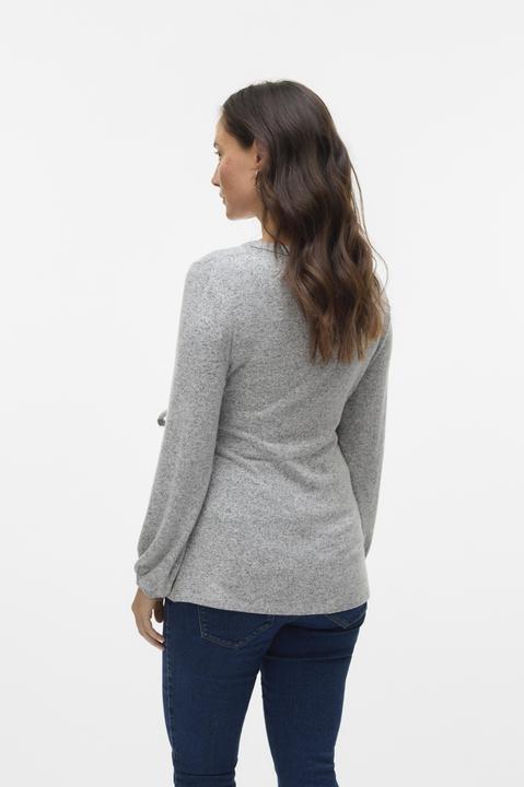 Actual product image Mamalicious Normal geschnitten V-Ausschnitt Top Bluse