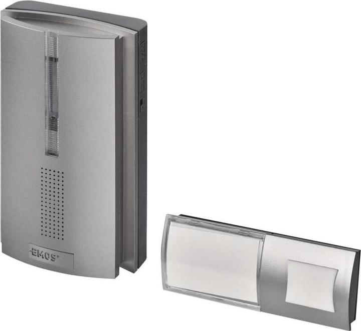 Immagine prodotto Emos Campanello senza fili P5763 per 3x AA, estensione del segnale (Funk)