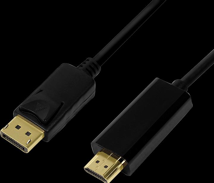 Immagine prodotto LogiLink DisplayPort — HDMI (Typ A) (2 m, DisplayPort)