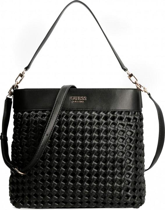 Immagine prodotto Guess Sicilia, Artificial Fiber, Textile Bag, Black, HWWG8490020BLA, For W