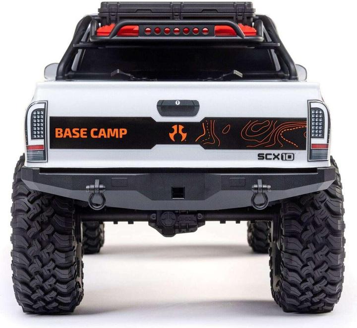 Image du produit Axial Scale Crawler SCX10 III Base Camp ARTR, Blanc (Presque prêt à être conduite)