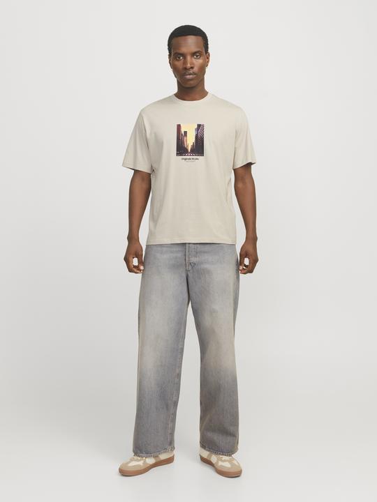 Produktbild Jack & Jones Jorvesterbro Picture Tee Ss Crew Neck Sn (L)