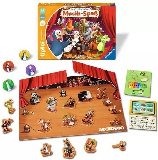 Actual product image tiptoi My animal music fun (German)