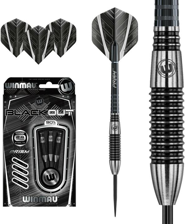 Produktbild Winmau Steeldart Blackout 1043-24g (24 g)