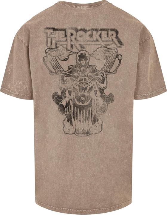 Immagine prodotto Merchcode Thin Lizzy - Maglietta oversize con logo Rocker lavata con acido - 160111 (M)