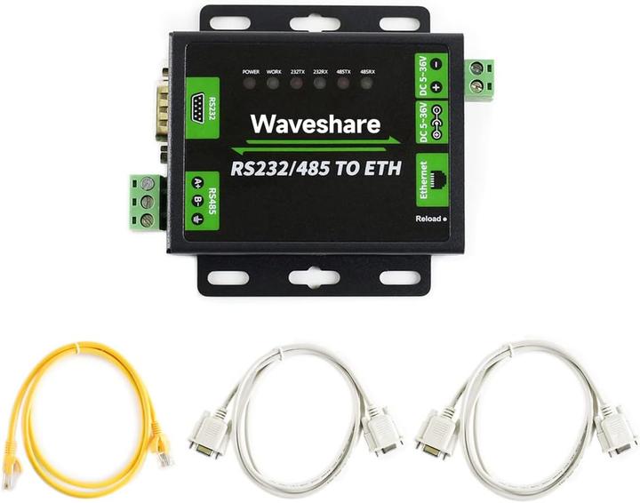 Produktbild WaveShare RS232/RS485 to Ethernet Converter (Konverter)