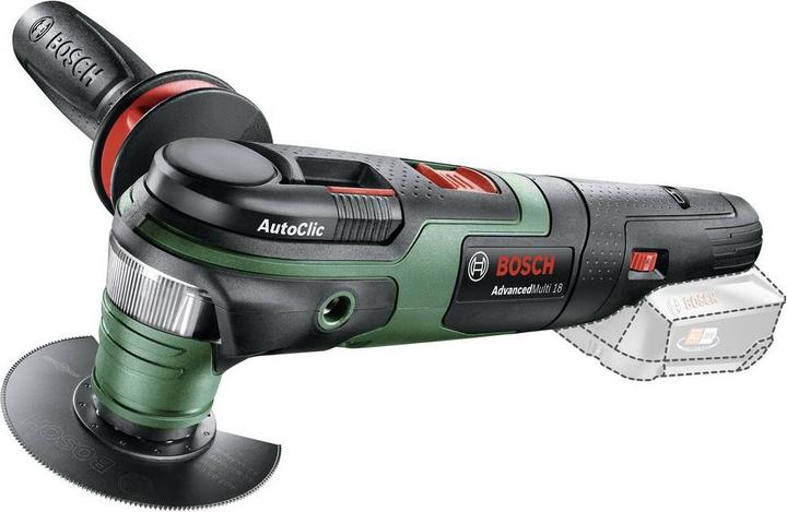 Actual product image Bosch Home & Garden AdvancedMulti 18 without battery and charger