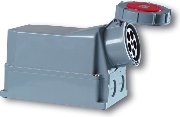 Actual product image PCE 144-6 Wall box 125A 4p 6h IP67 TWIST