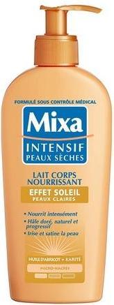 Mixa Intensive Dry Skin Body Milk with Soleil Effect for Light Skin 250ml (Körpermilch, 250 ml)