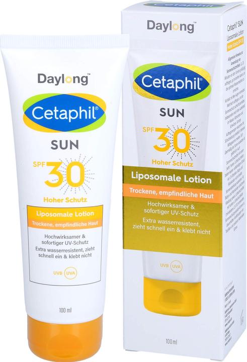 Produktbild Cetaphil Sun Cetaphil sun SPF 30 liposomale Lotion, 100 ml Lotion (Sonnenlotion, SPF 30, 100 ml)